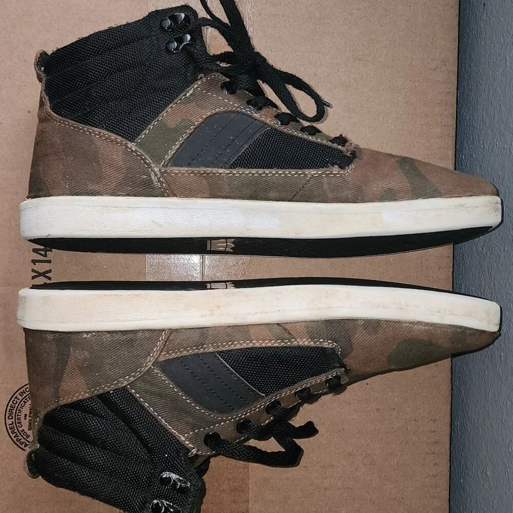 Mobb Deep X Supra Bandit Camo White Size 10 - Picture 7 of 12